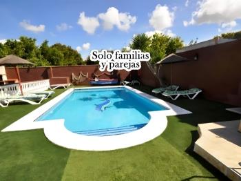 Chalet con piscina - Apartamentos Conil de la Frontera
