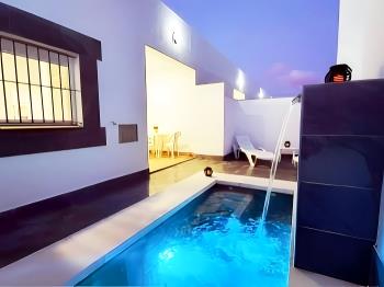 Chalet con piscina - Apartamentos Chiclana de la Frontera